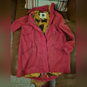 DOL butterfly rain jacket